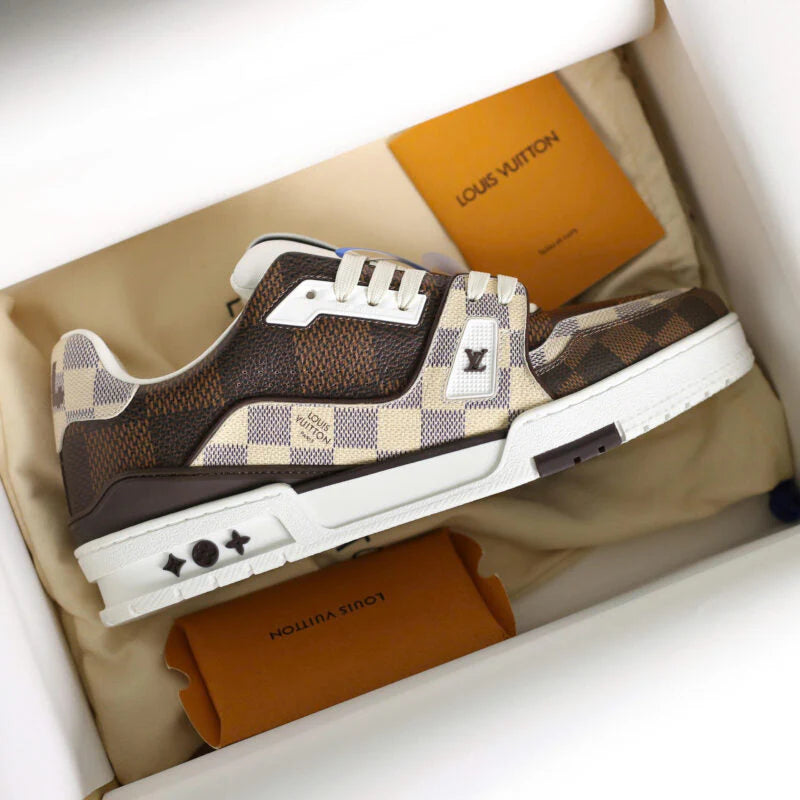 Louis Vuitton LV Trainer Sneaker Damier Ebene Multi