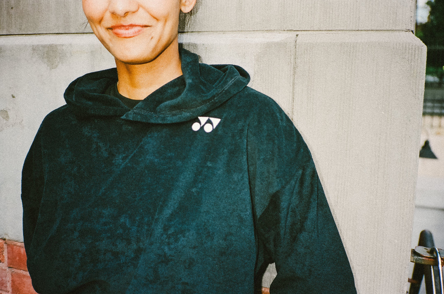 TERRY CLOTH WARM UP HOODIE