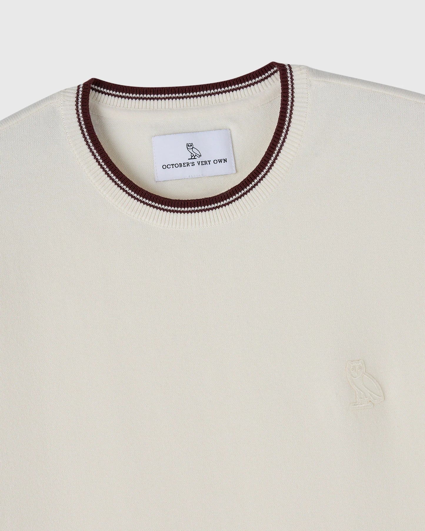 Classic Owl Sweater Tee Cream
