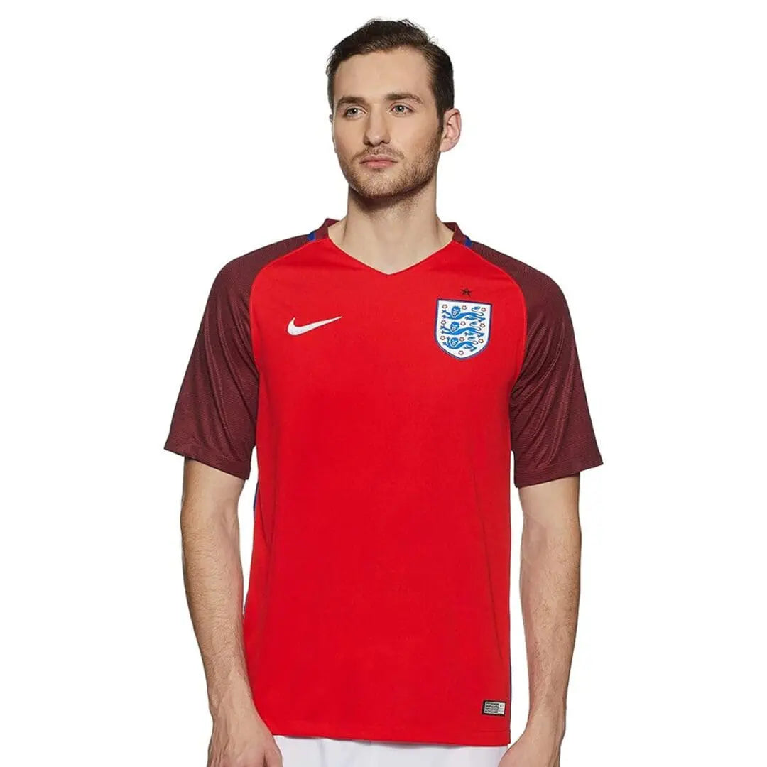 Nike England Away Jersey 16 Red