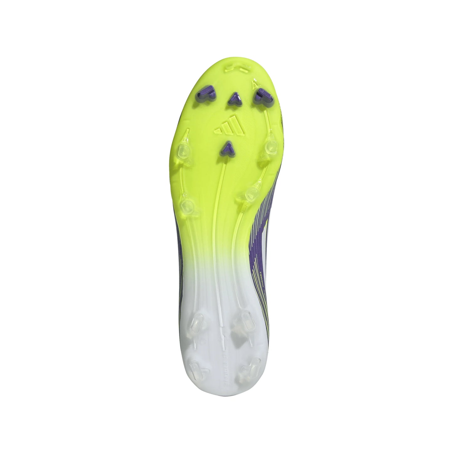 adidas F50 League Firm Multi Ground Soccer Cleats Purple White Lemon