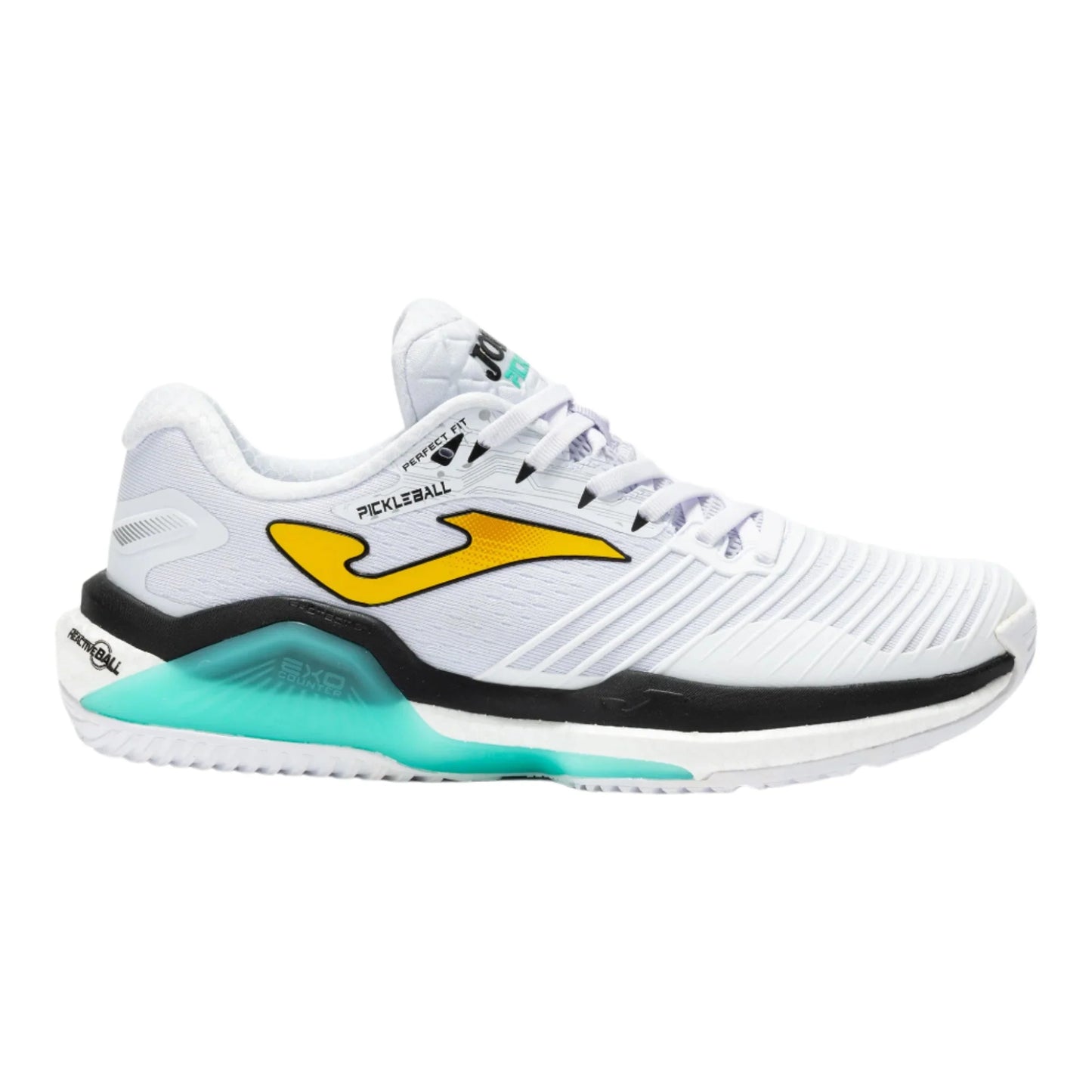 Joma Picklet32 Pickleball Shoes White Turquoise