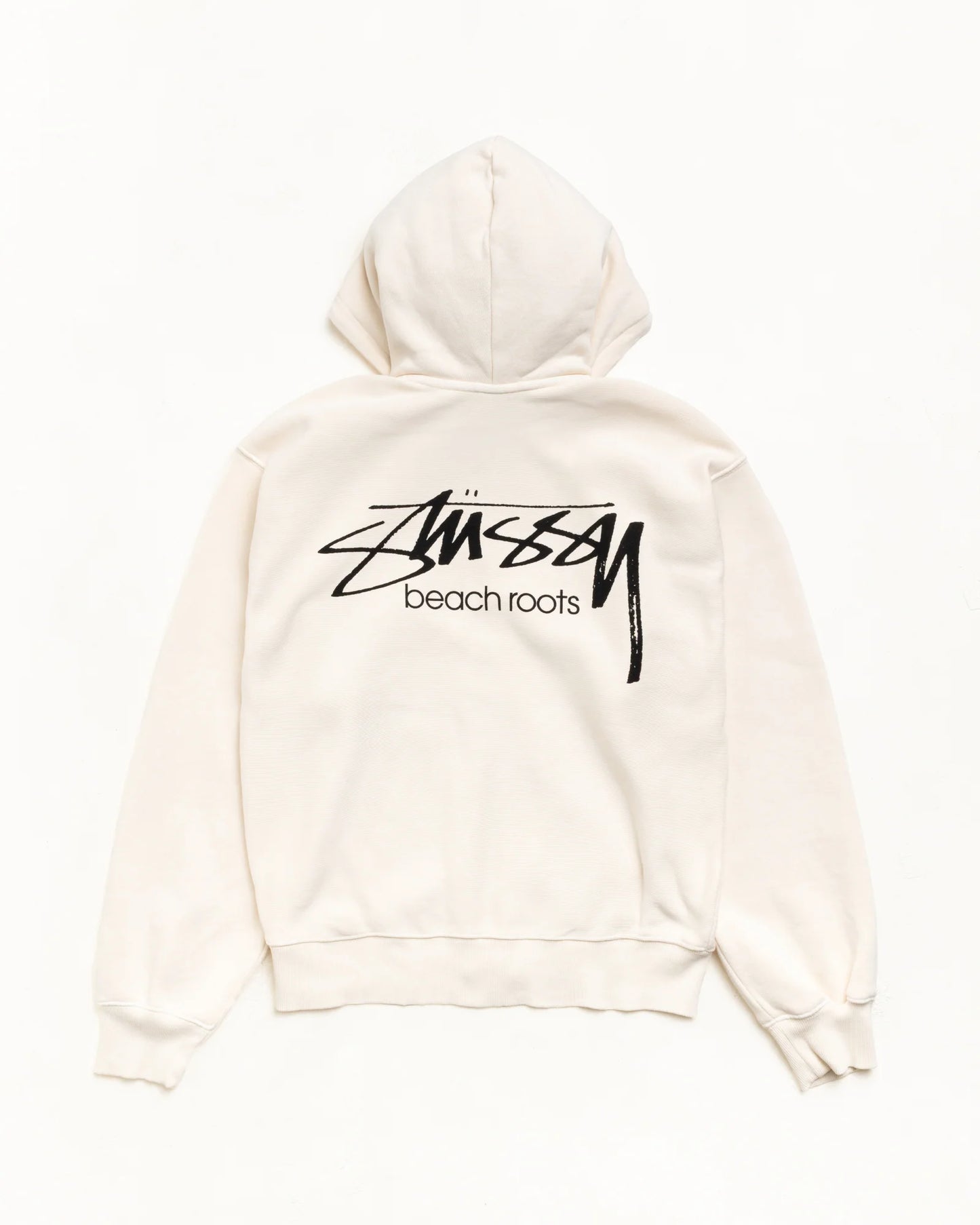 BEACH ROOTS ZIP HOODIE GARMENT DYED