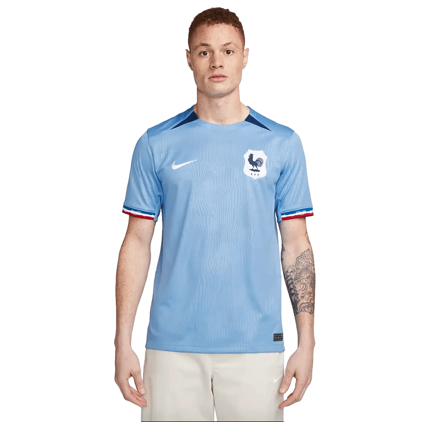Nike France Home Jersey 23 Polar Loyal Blue