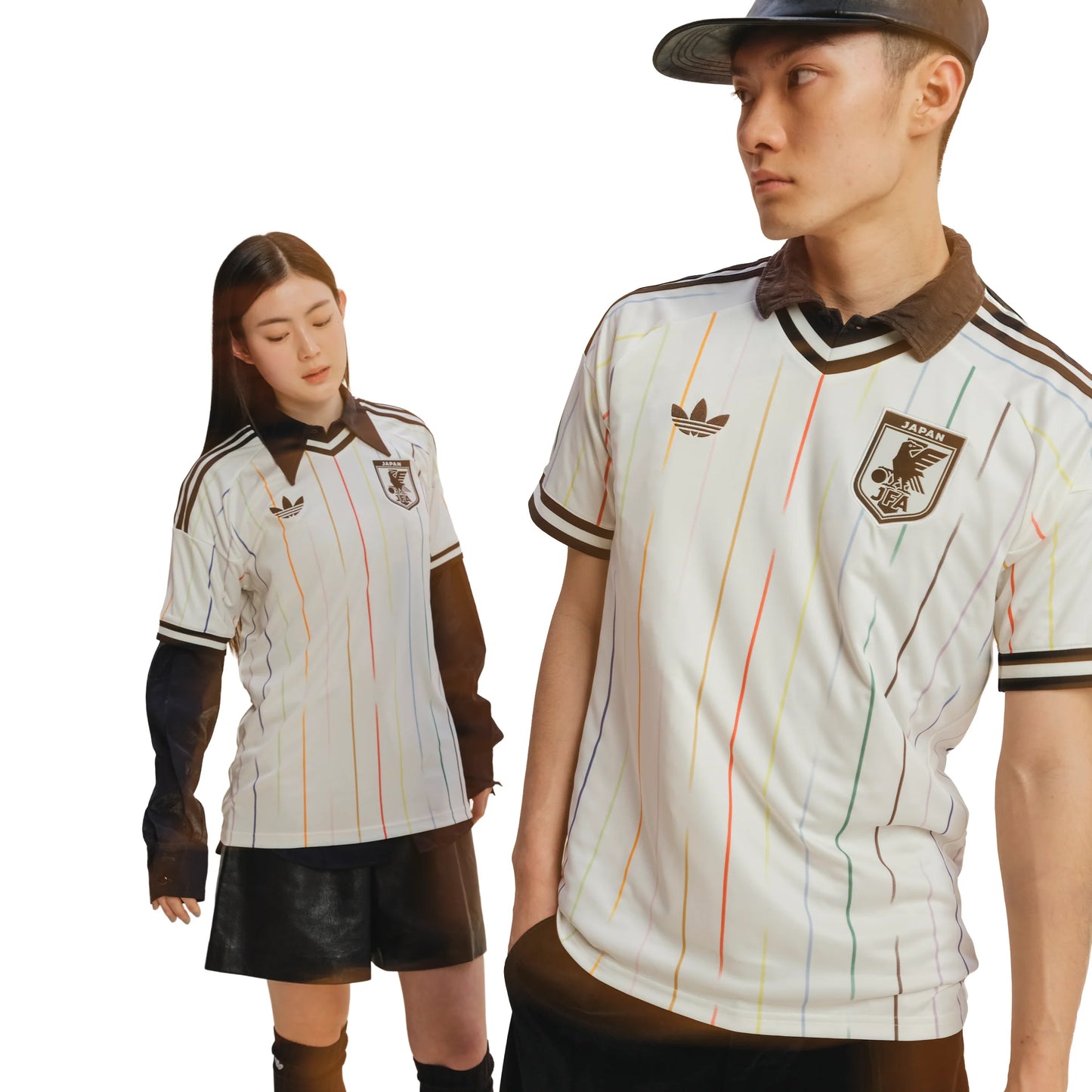 adidas Japan Away Mens Soccer Jersey 2026 White Black