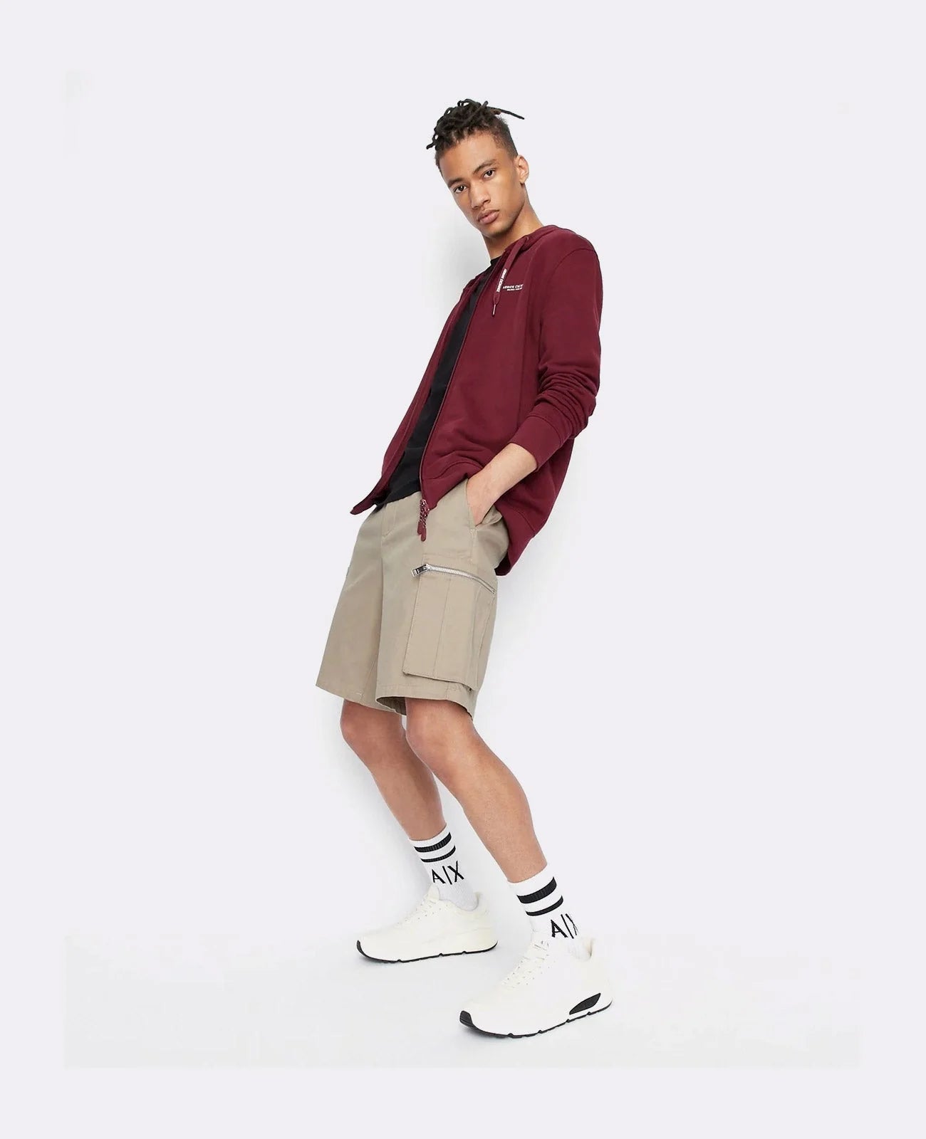 Zip Up Sweatshirt with Hood