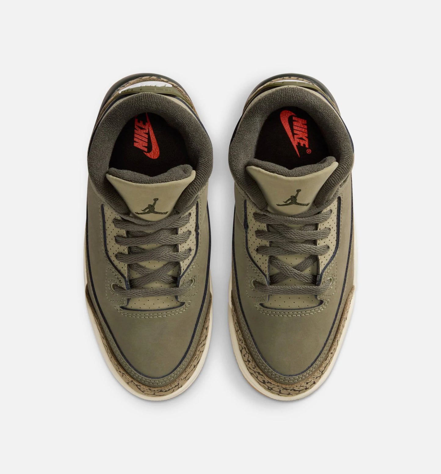 Air Jordan 3 Retro Medium Olive Preschool Lifestyle Shoe Medium Olive Sequoia Neutral Olive Sail Free Shipping