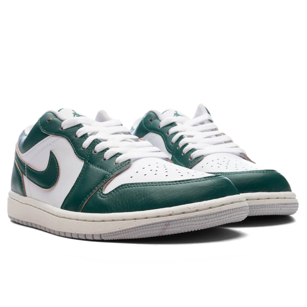 Air Jordan 1 Low SE Oxidized Green White Sail