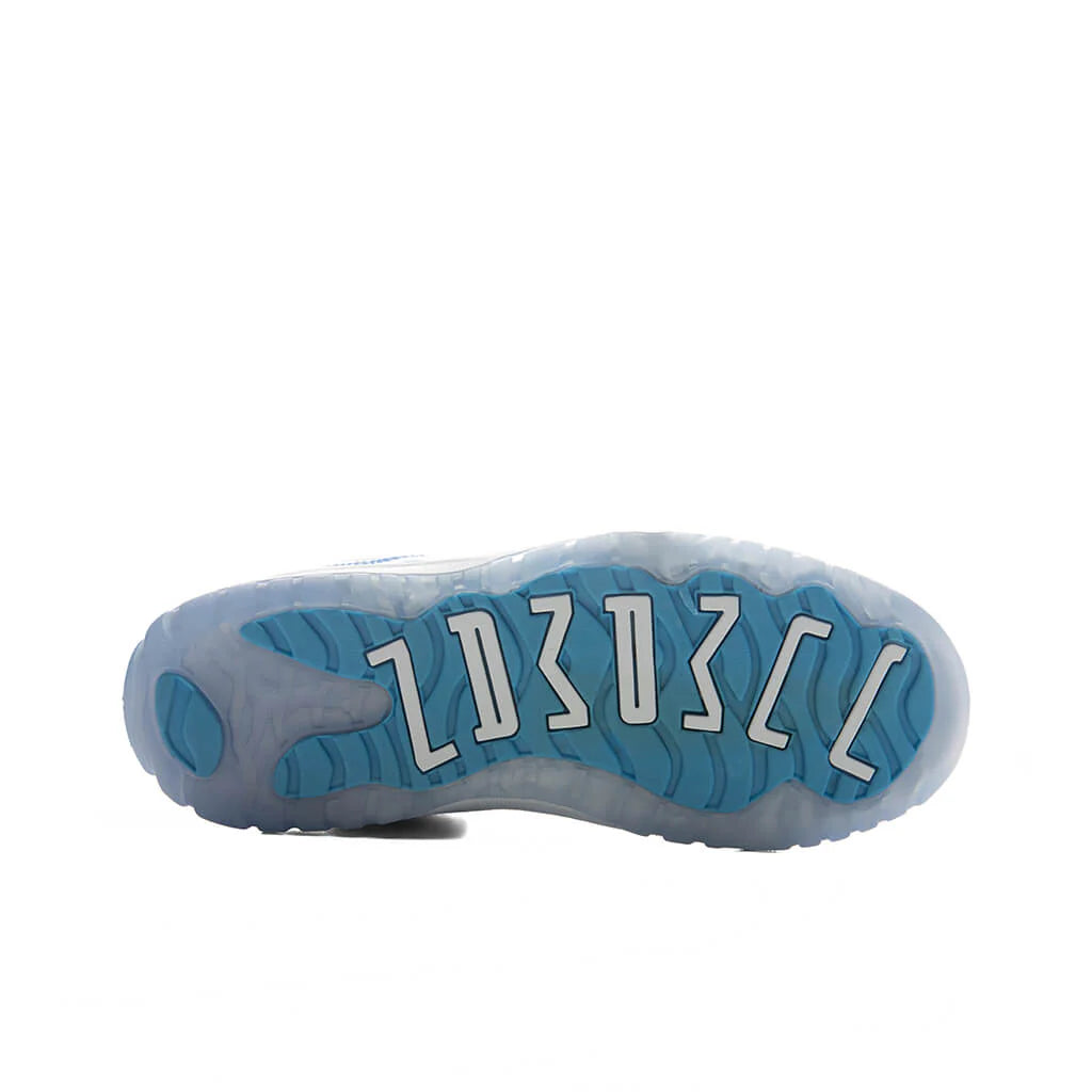 Air Jordan 11 Retro Low University Blue PS White University Blue Black