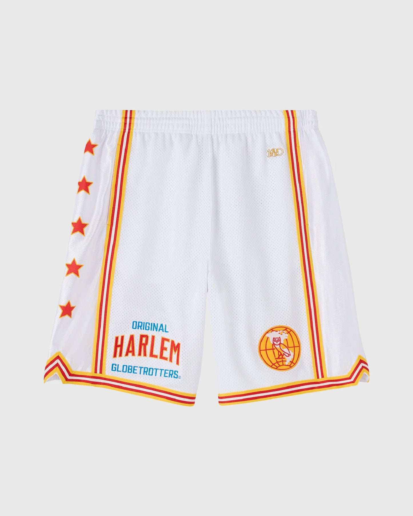 Harlem Globetrotters Basketball Short White