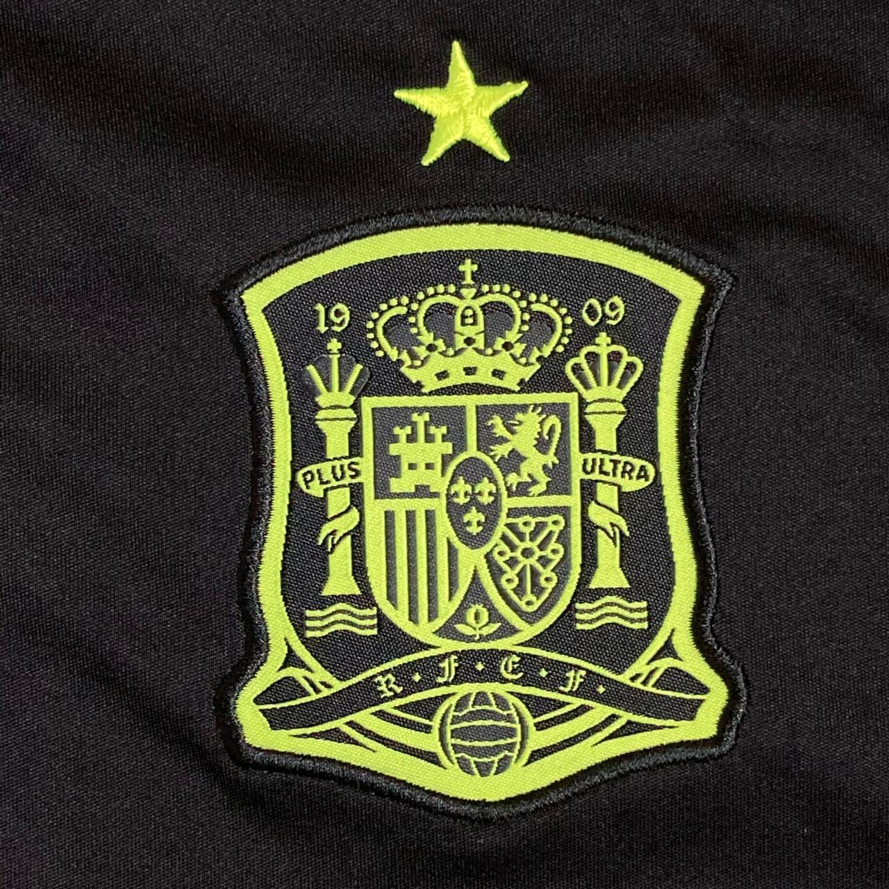 adidas Spain Away Jersey 14 Black Yel