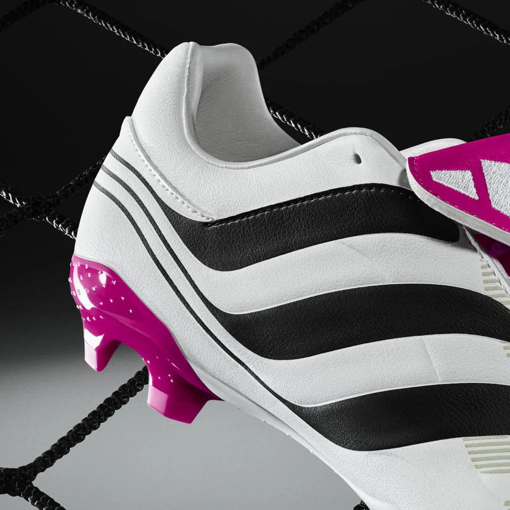 adidas Predator Precision3 FG Firm Ground Soccer Cleats White Black