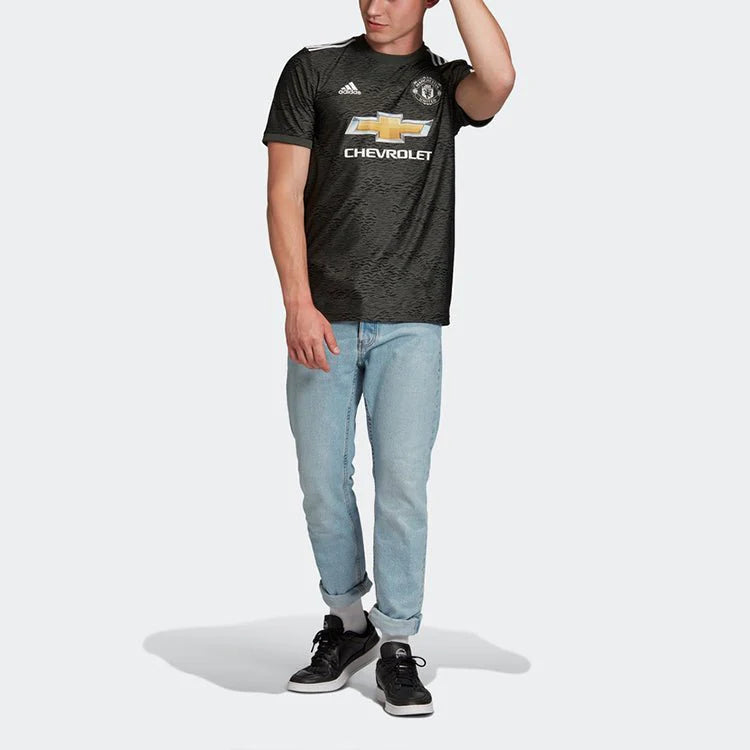 adidas Manchester United Away Jersey 20 Legacy Green Black