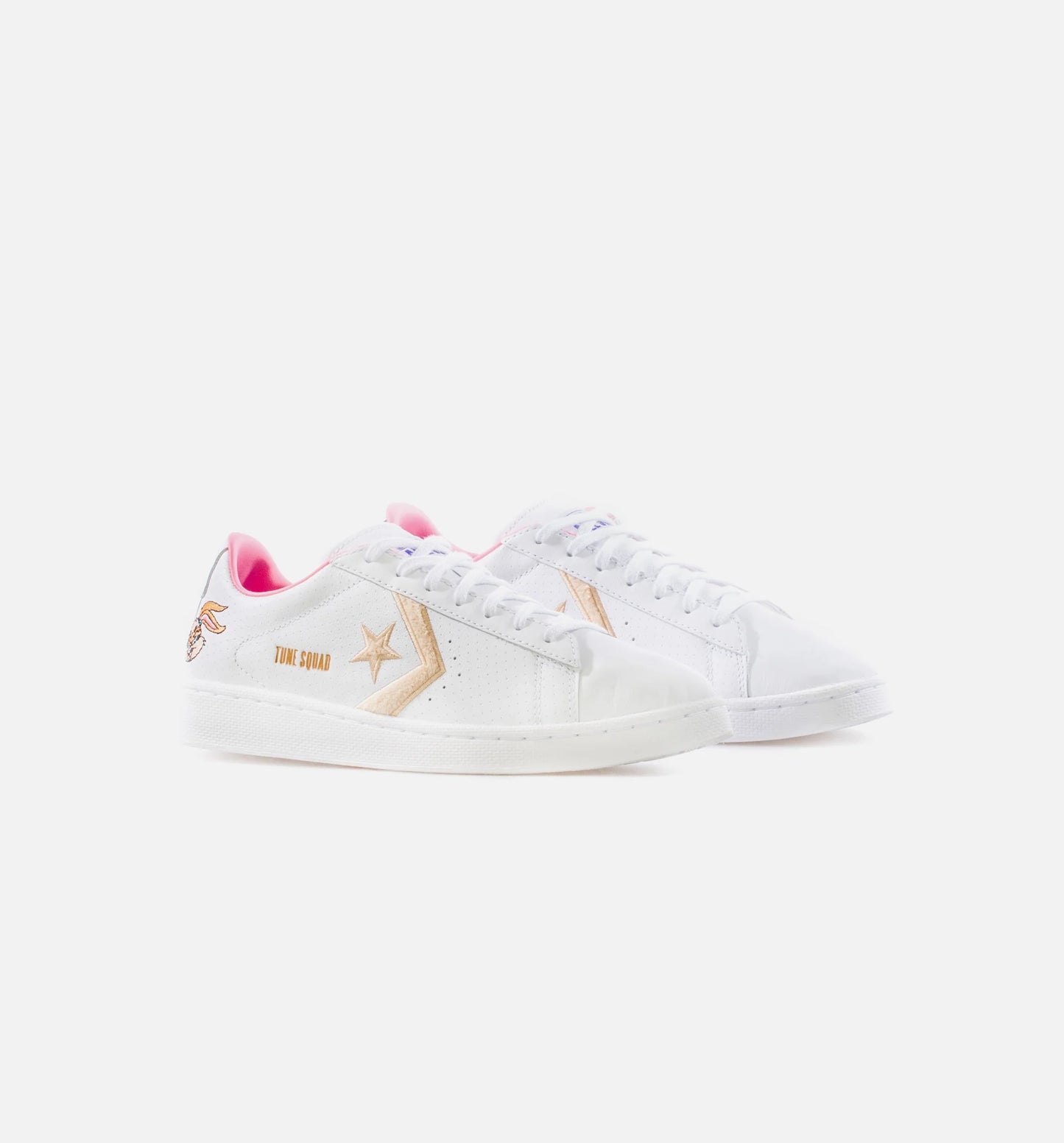 X Space Jam Pro Leather Mens Lifestyle Shoe White Tan