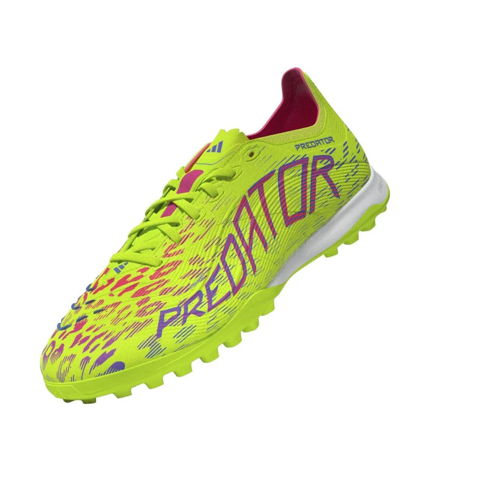 adidas Predator League Turf Boots Lemon Blue