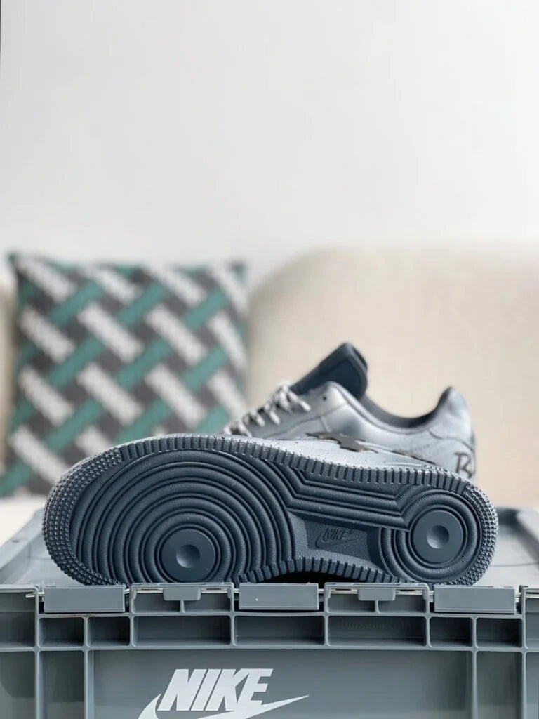 Chrome Hearts x Nike Air Force 1 Grey Black Sneakers