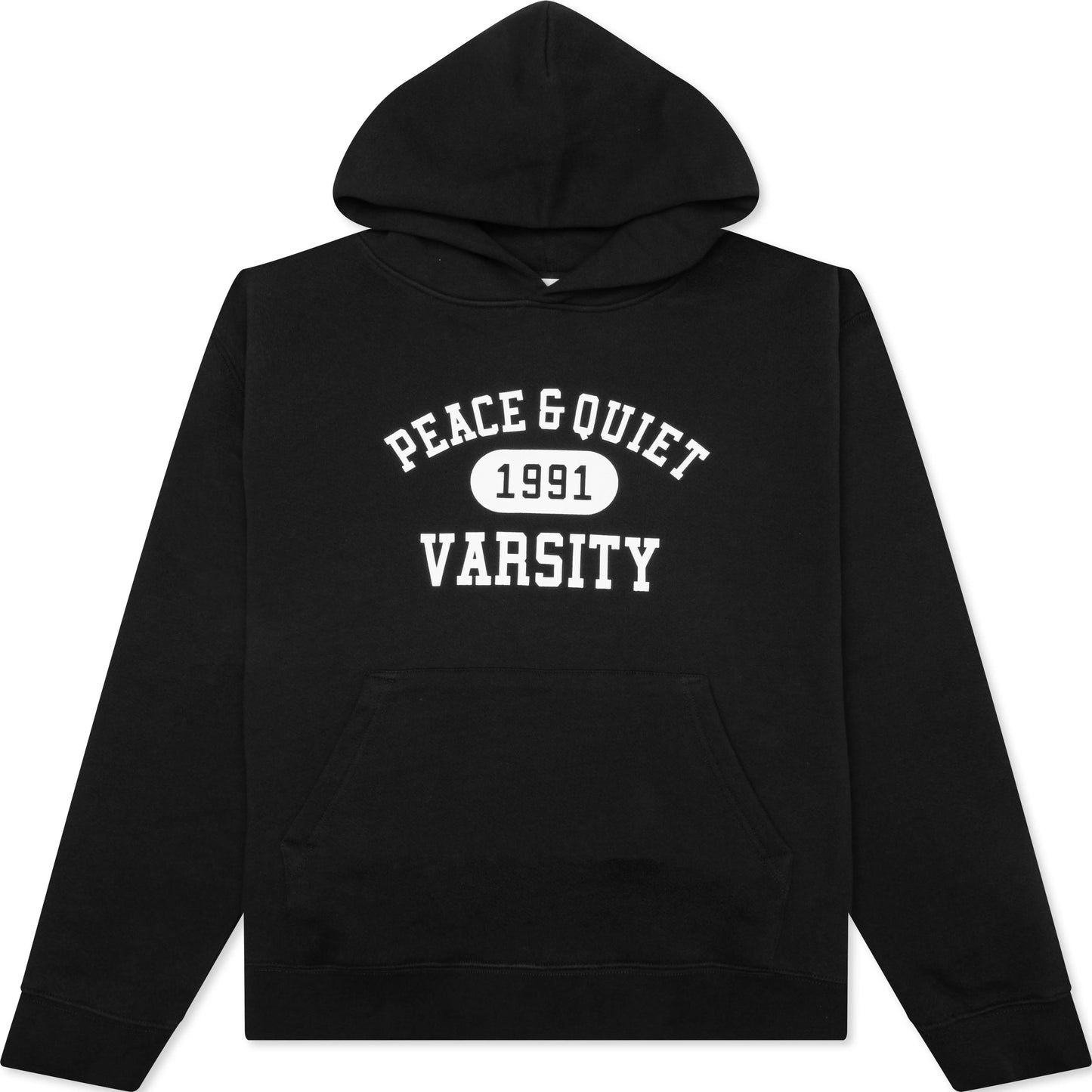 Varsity Hoodie Black