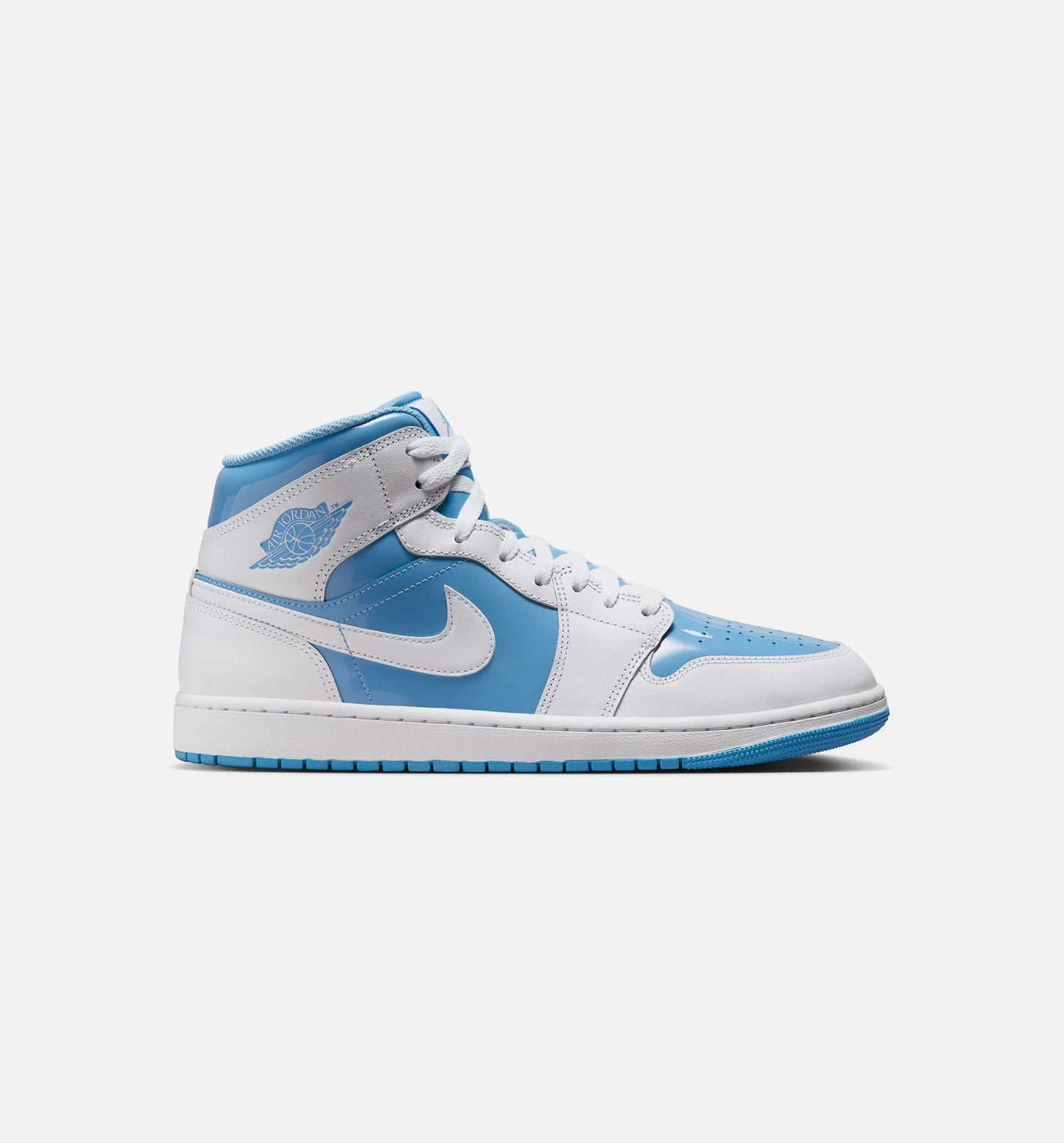 Air Jordan 1 Retro Mid Legend Blue Mens Lifestyle Shoe Legend Blue White