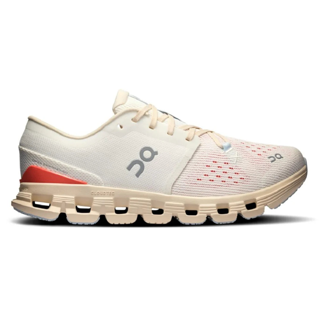 Tênis On Running Cloud X 4 Gray Beige