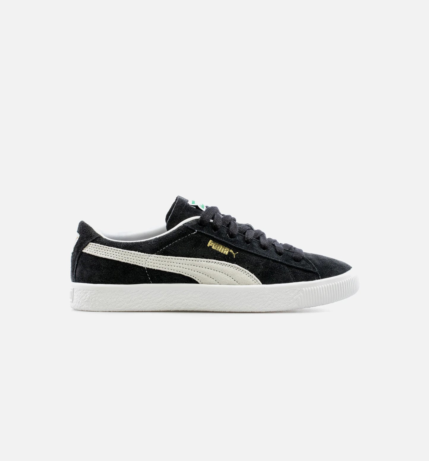 Suede VTG Mens Lifestyle Shoe Black White