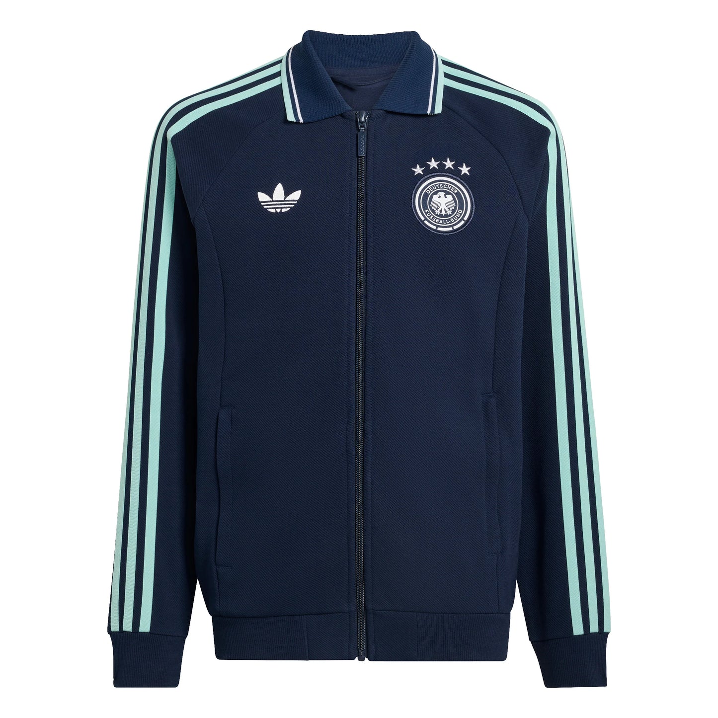adidas Germany Away Anthem Soccer Jacket Navy