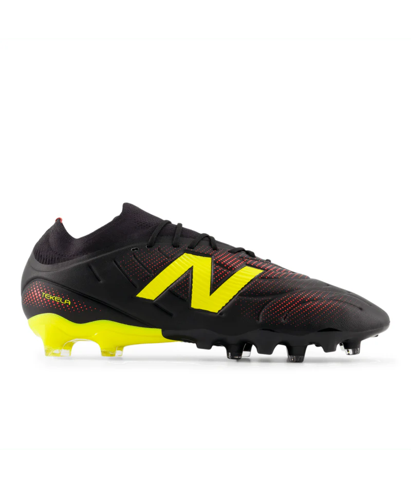 New Balance Tekela Team Low Laced V5 FG Firm Ground Mens Soccer Cleats Black