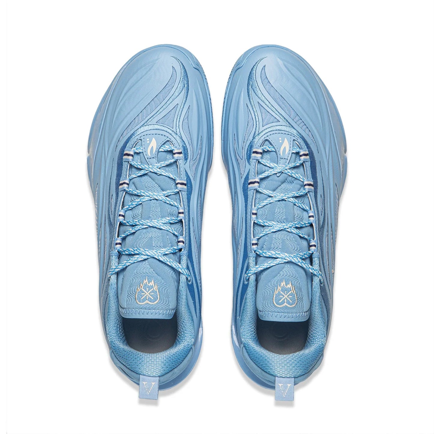 Tênis Li Ning Wade 808 5 Ultra V2 Frost Blue