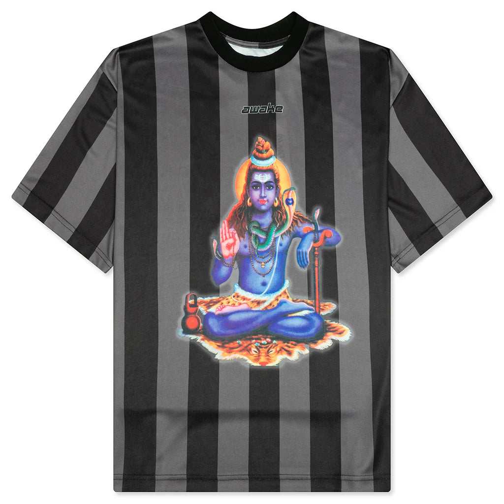 Soccer Jersey S S Top Black