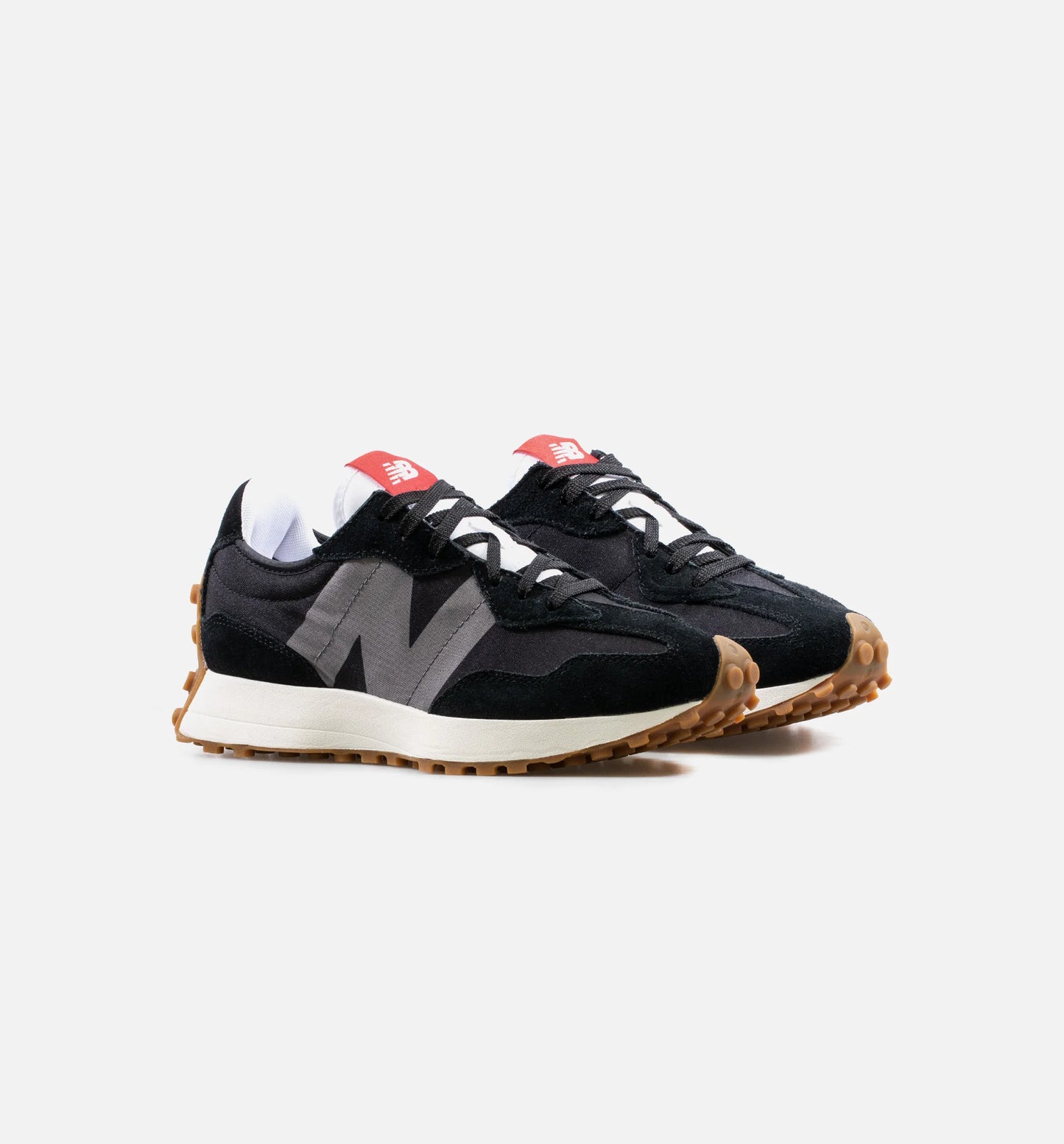327 Mens Lifestyle Shoe Black Whte