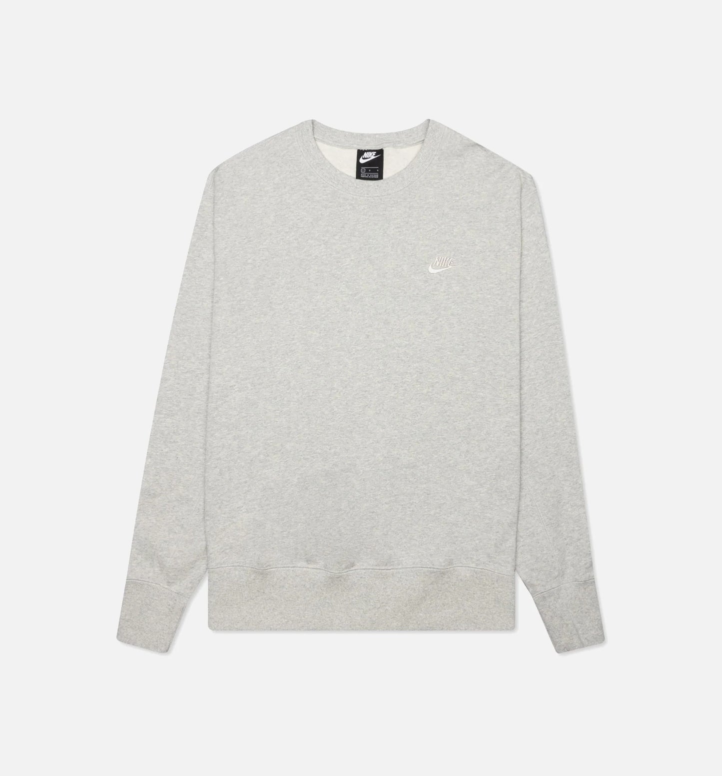 Sportswear Classic Fleece Crew Mens Crew Grey Heather Light Bone
