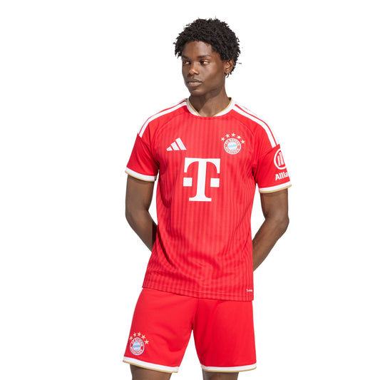 adidas FC Bayern Munich Home Mens Soccer Jersey 26 27 Red