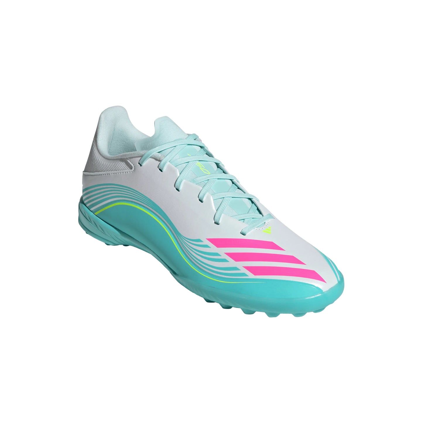 adidas F50 Messi League TF Turf Mens Soccer Cleats White Pink