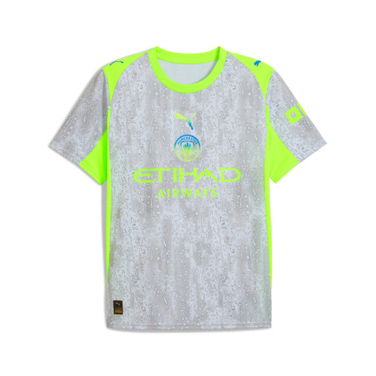 PUMA Mens Manchester City Third Soccer Jersey 25 Green