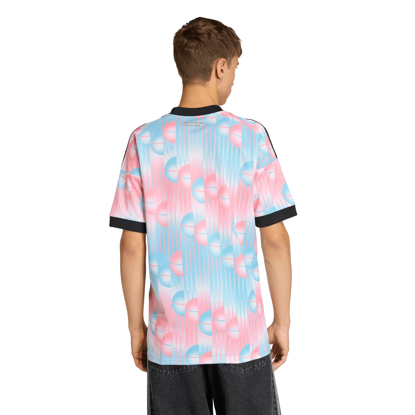 adidas Belgium Away Mens Soccer Jersey 2026 Blue Black