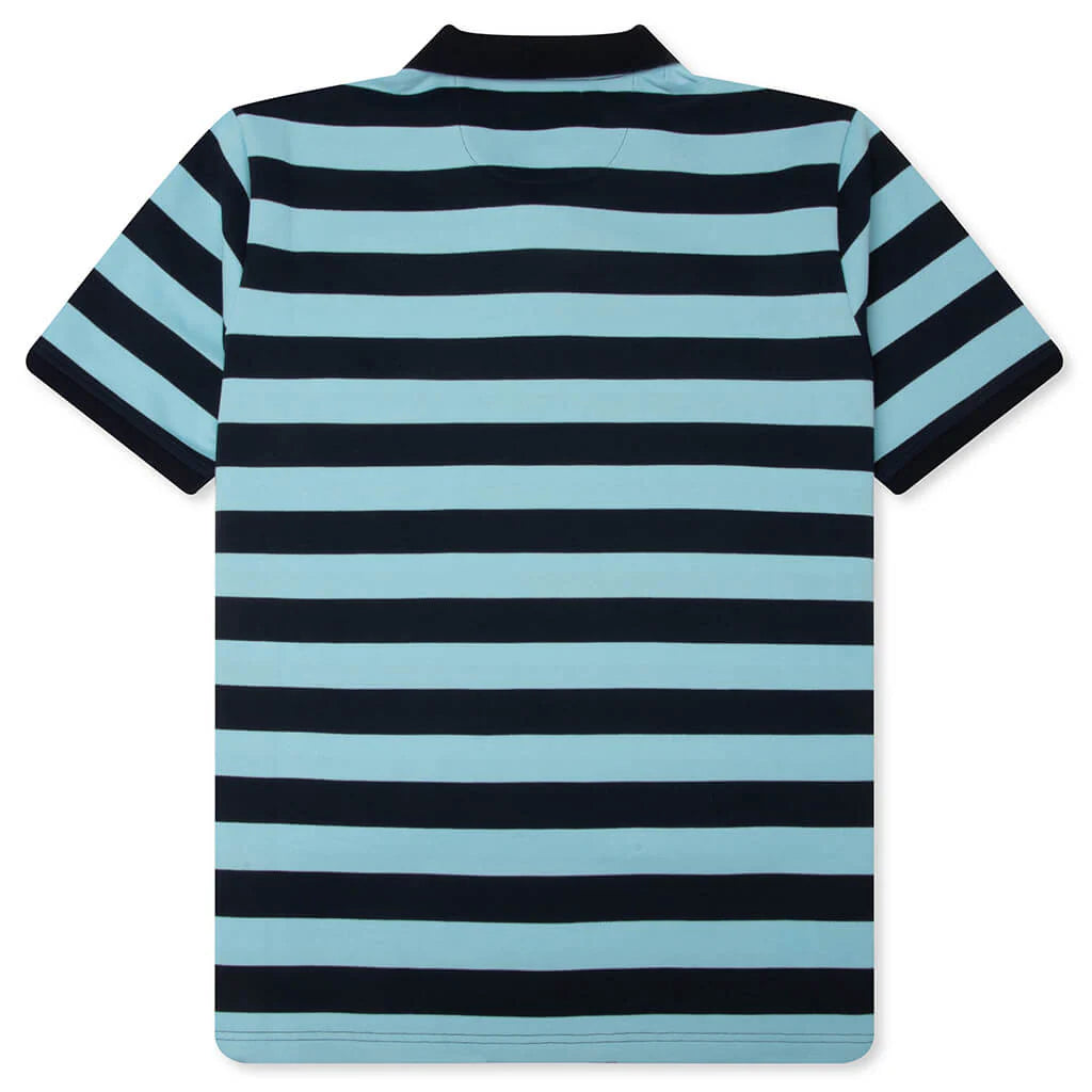 Devilish Polo Blue Stripe