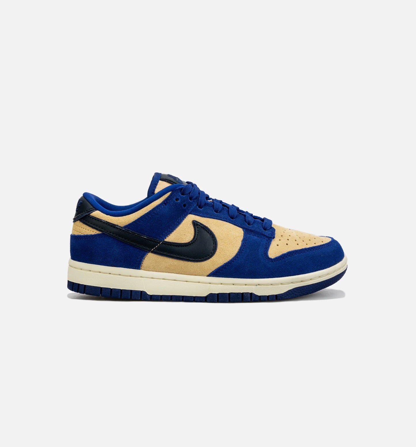 Dunk Low LX Blue Suede Womens Lifestyle Shoe Blue Beige Free Shipping