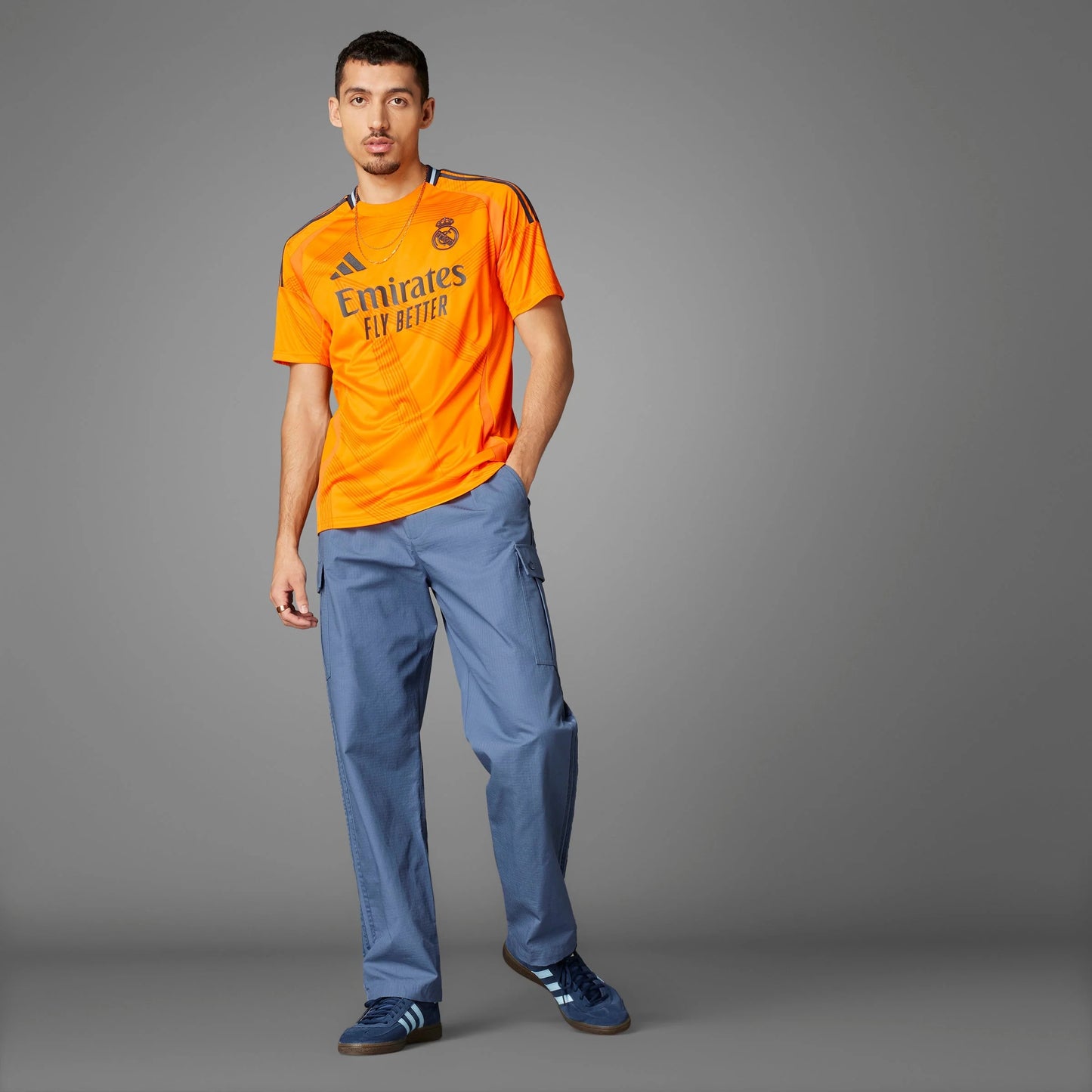 adidas Mens Real Madrid Away Jersey 24 25