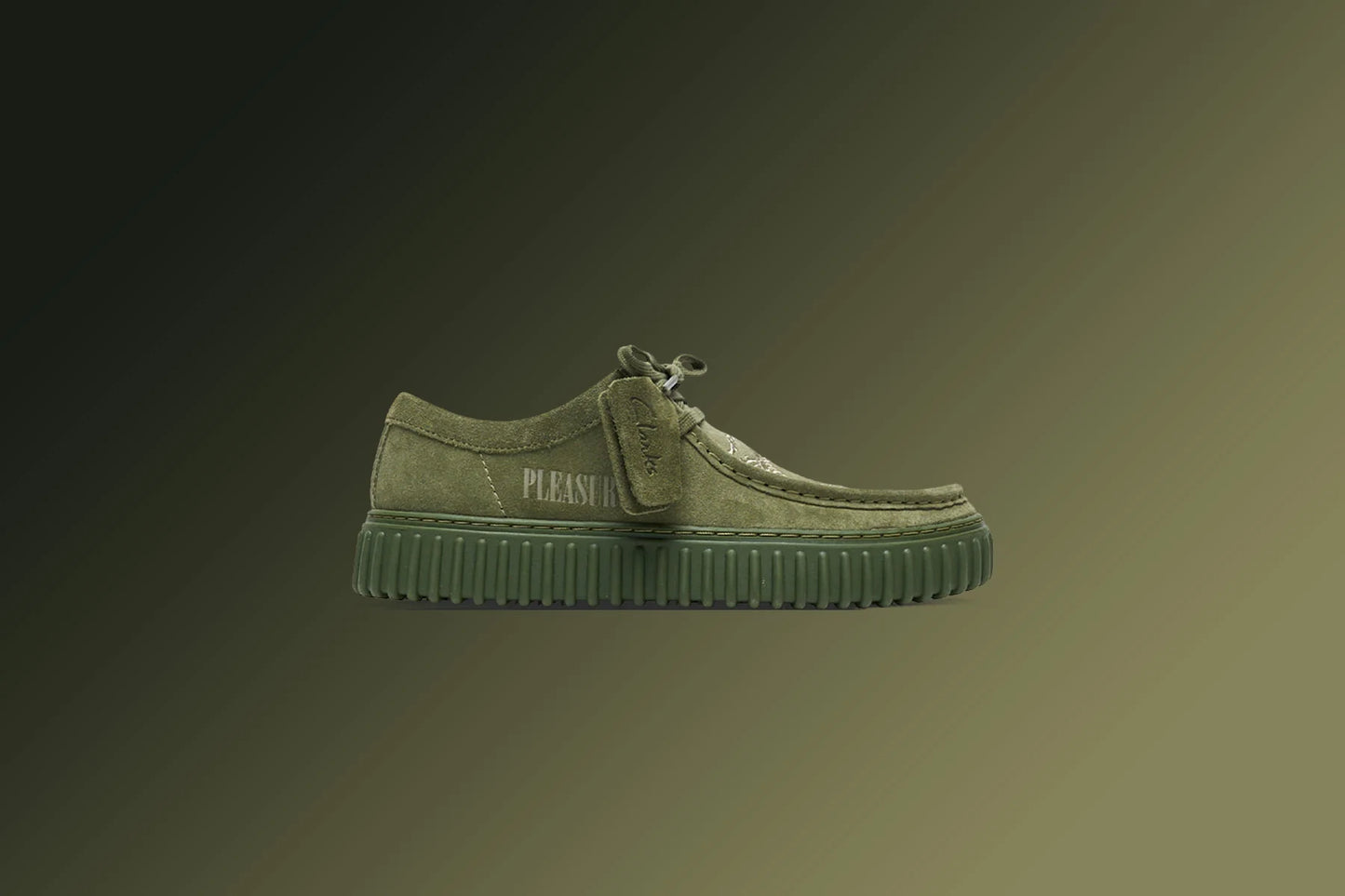 Clarks x Pleasures Torhill Lo Olive
