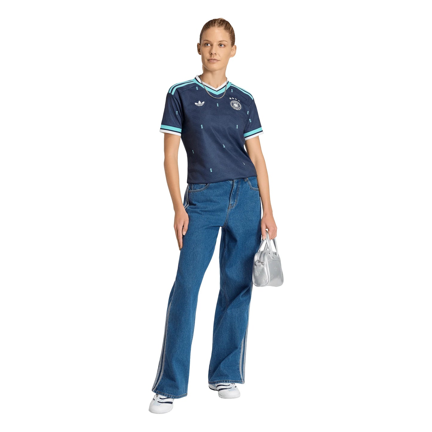 adidas Germany Away Womens Soccer Jersey 2026 Navy