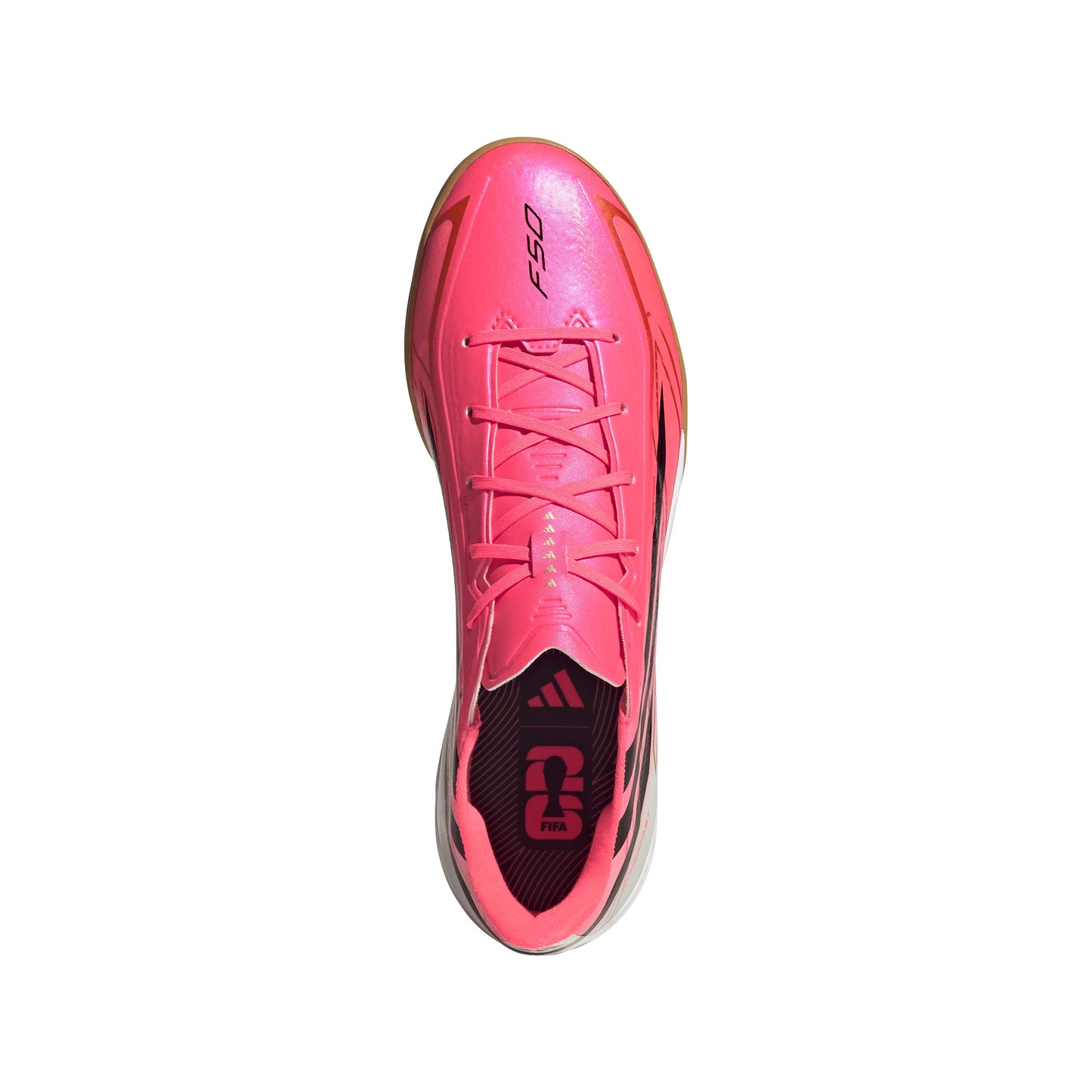 adidas F50 Hyperfast League Indoor Mens Soccer Shoes Turquesa Black Gold