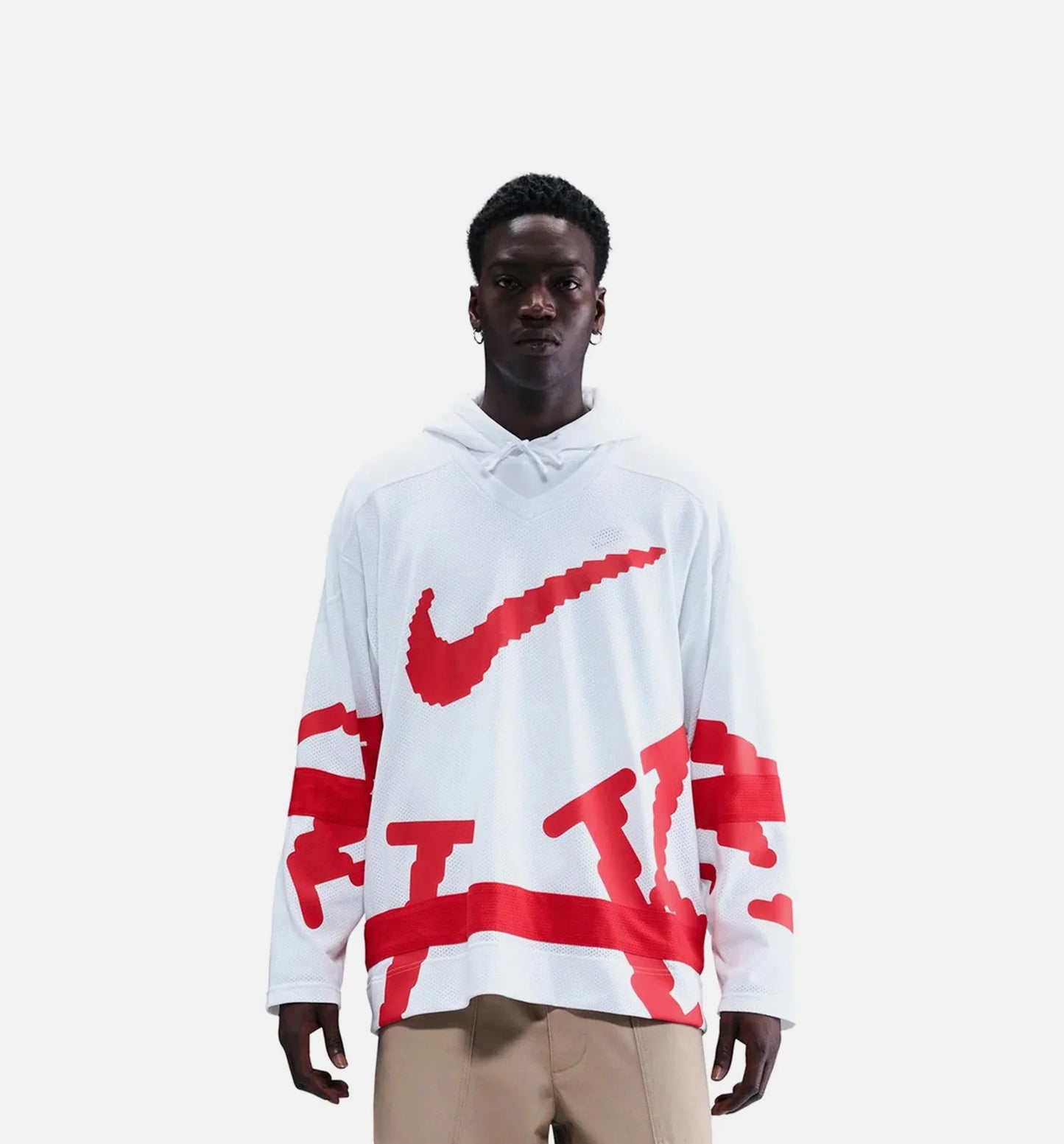 NSW Club Hockey Mens Jersey White Red