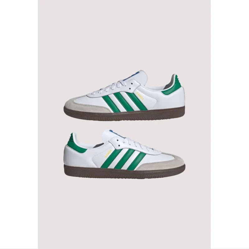 ADIDAS SAMBA OG WHITE AND GREEN