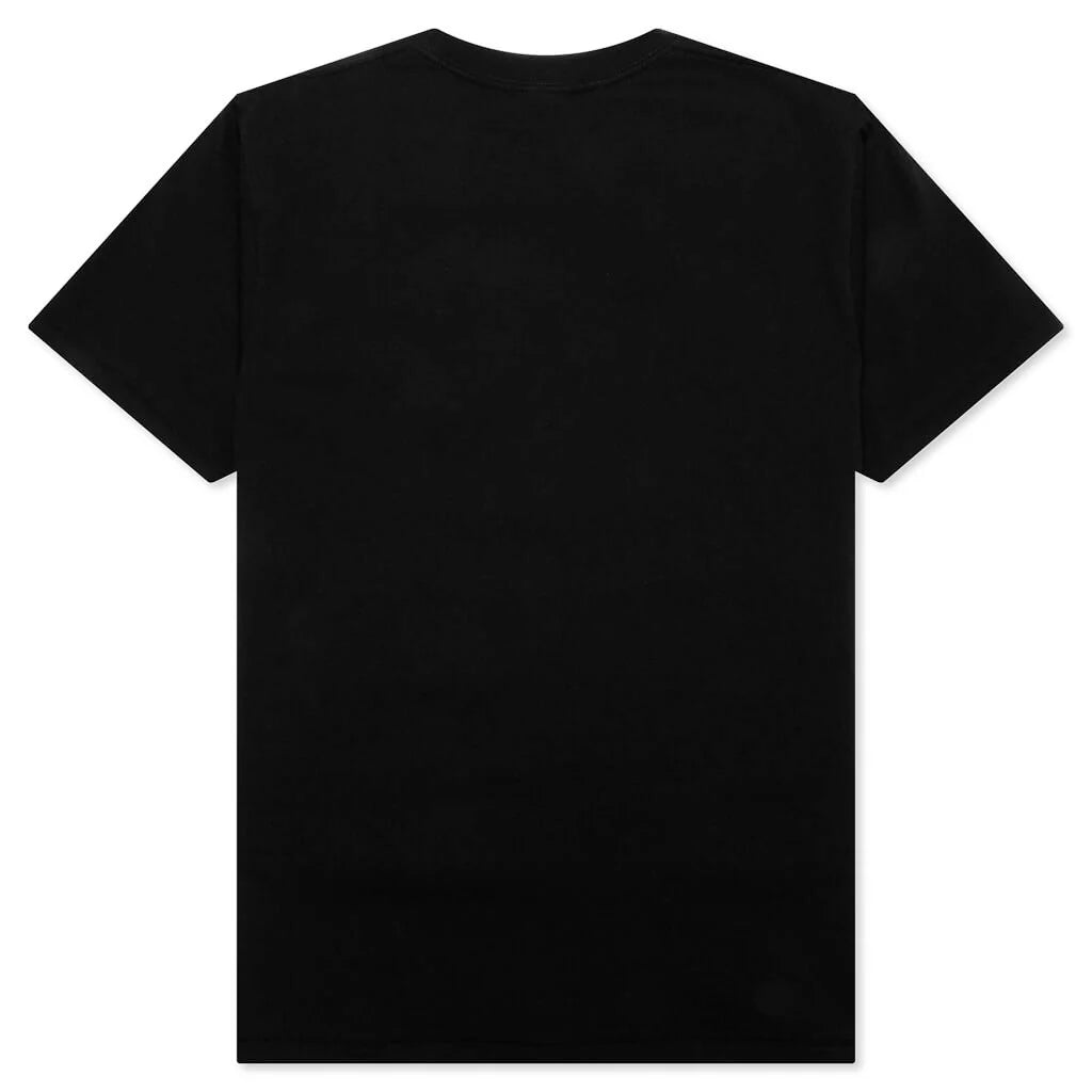 Honeycomb Camo College Tee Black Blue