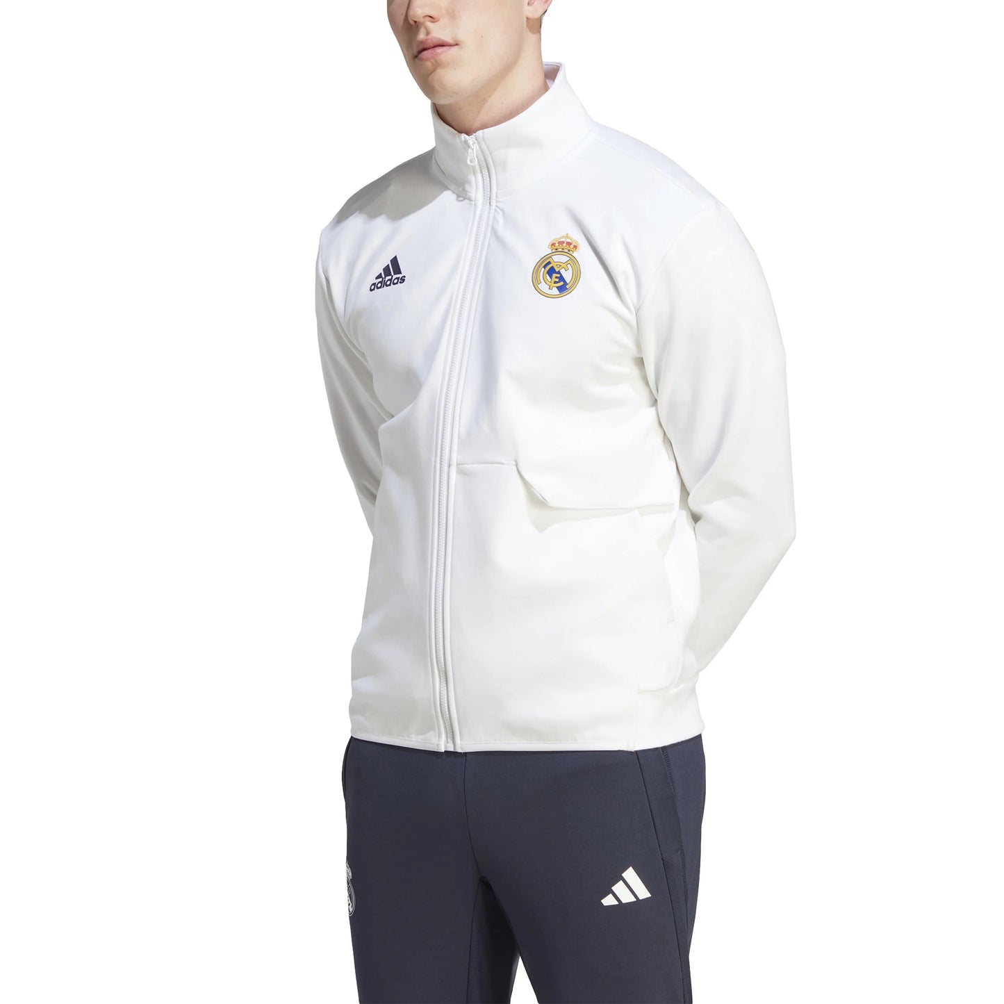 adidas Real Madrid Anthem Jacket White