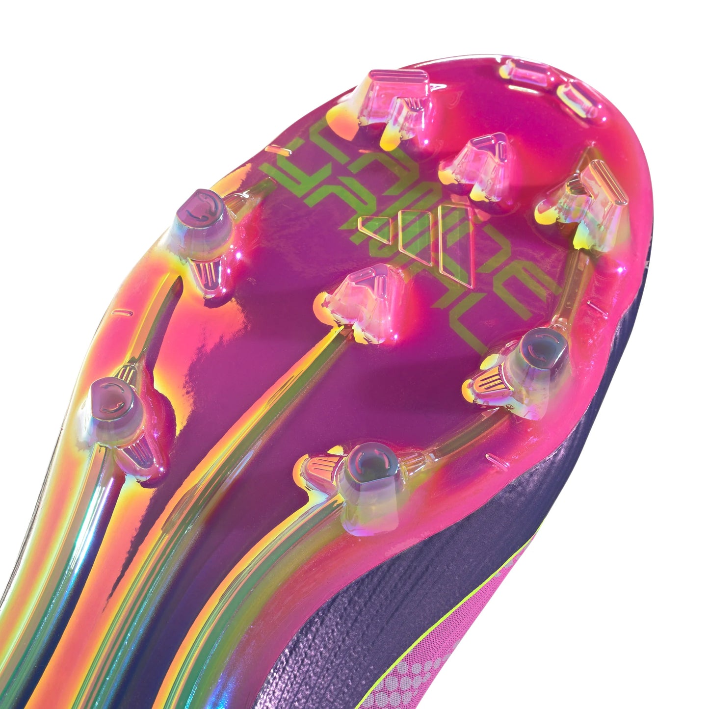 adidas F50 LEAGUE Laceless FG Mens Soccer Cleats Purple White Lemon