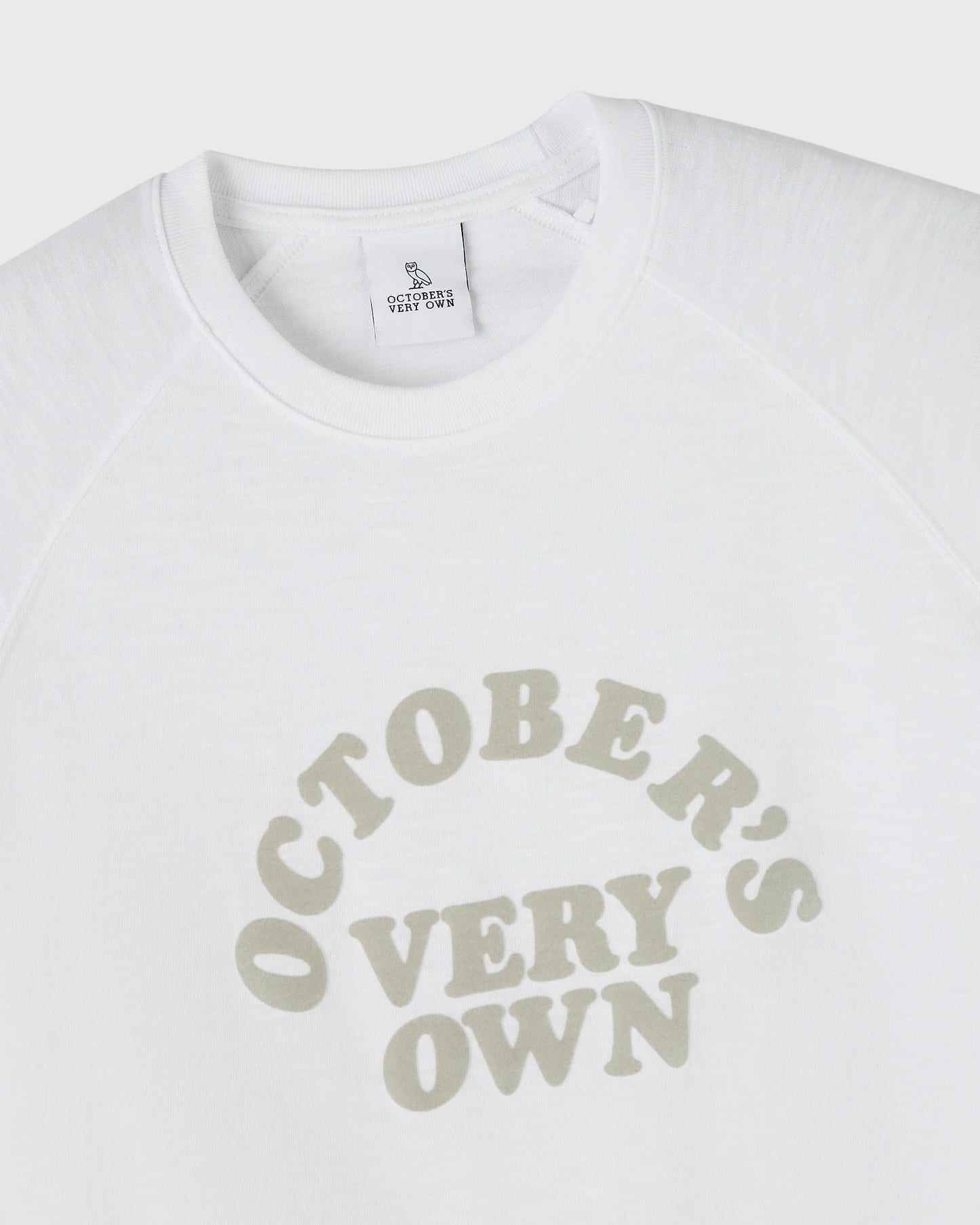 Cooper Arch Slub Raglan Tee White