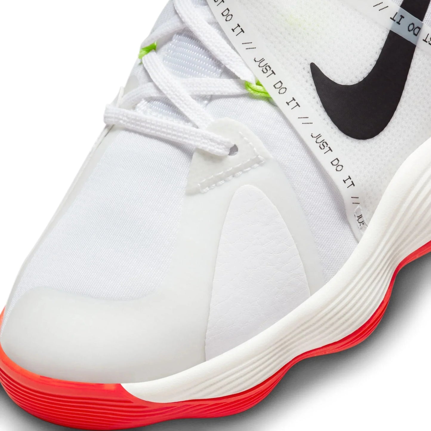 Tênis Nike React HyperSet 1 Vôlei Branco Rosa