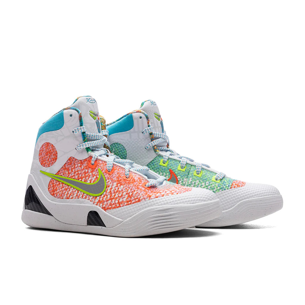 Kobe IX Elite High Protro What The Kobe GS White Chlorine Blue Black