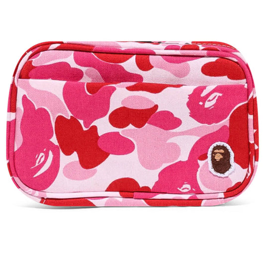 Abc Camo Gadget Pouch Pink