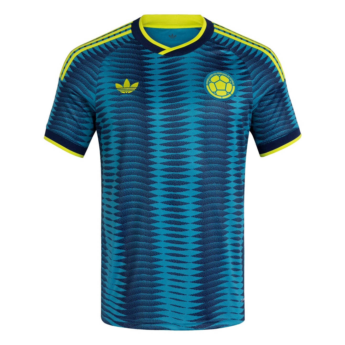 adidas Colombia Away Mens Soccer Jersey 2026 Navy Mistery Petrol